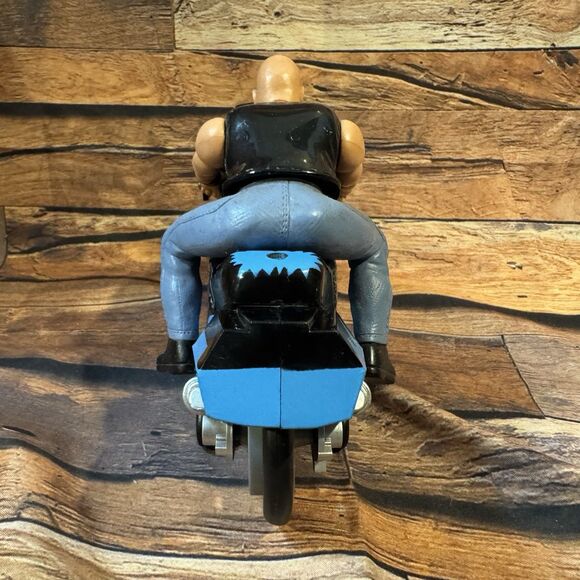WWF Stone Cold Steve Austin Motorcycle Radical Rides Bump N Bash Attitude Toy - Picture 3 of 9